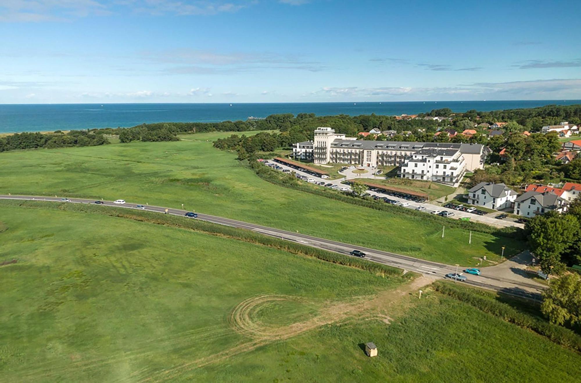 Ferienwohnung Ostseeblick Mit Balkon Wustrow  Dış mekan fotoğraf