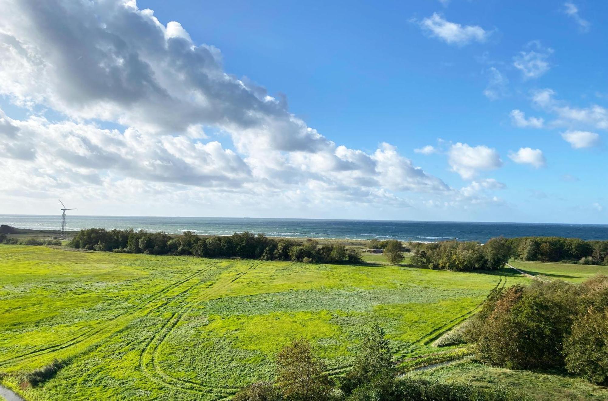 Ferienwohnung Ostseeblick Mit Balkon Wustrow  Dış mekan fotoğraf
